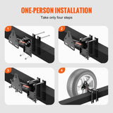 VEVOR Spare Tire Carrier, Trailer Spare Tire Mount, 160 lbs Capacity, Utility Trailer Accessories V952-BTCFJLS160LBS14F0V0
