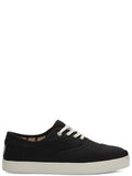 TOMS Heritage Mens Canvas Casual Shoes Sneakers Lace Up Low Cut - Black V563-10013543-US9