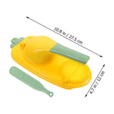 Dumpling Mold Maker Set, Plastic Kitchen Tool in Multiple Colors for Home Cooking and Restaurant Use V1370-AZ4-14802