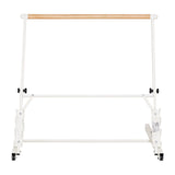 Ballet Barre, Freestanding Portable Barre Bar, Home Fitness Exercise Equipment for Abs, Arms, V952-QXLDBLWG1GHG5HME3001V0