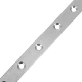 Durable Stainless Steel Flat Plates for Furniture Repairs, Easy Install, Silver, 2Sets V1369-AZ3-W-17368