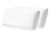 Dreamz Memory Foam Orthopaedic Pillow Neck Pain Side Stomach Back Sleeper 2 Pack PILO1022-2-AU
