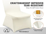 Stretch Spandex Folding Chair Covers, Universal Fitted Chair Cover, Removable Washable Protective V952-YTXYB50PCSZKOES30V0