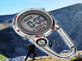 Digital Carabiner Watch Luminous Anti-scratch Precise Backpack Belt Pocket Clip on Watch for Outdoor V1189-WXFWAL-20260319-01393
