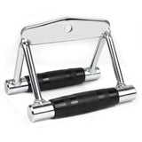 V-Grip Lat Pulldown Bar with Non-Slip Rubber Handle Cable Machine Attachment - Black V1308-DSZKI-584-2