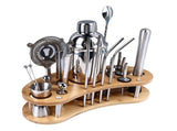 20Pcs Cocktail Shaker Set Stainless Steel Versatile Stylish Look Professional Mixed Drink Cocktail V1294-YM0901-3118230414411
