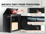 Package Delivery Boxes for Outside 15.4" x 10.6" x 20.5" with Coded Lock V952-BGXDXGKB205INBA5GV0
