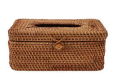 Rectangular Rattan Tissue Box Cover Rattan Woven Tissue Box Holder for Bathroom Organizer Countertop V1294-YM0706-3117230158211