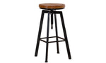 1 X Vintage Retro Industrial Swivel Bar Stool 69_BR1001