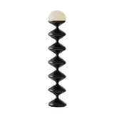 LED Dimmable Column Floor Lamp Hula Decorative Standing Lamps Tall Corner Light V488-FLNG-BK
