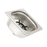 G1/2 Stainless Steel Automatic Cup Washer Cleaner Glass Rinser for Bar Pub RestaurantS V1294-YM0901-3118200178111