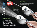 AquaCare As-Seen-On-TV High Pressure 48-setting Rain & Handheld 3-way Shower Head Combo - Anti-clog V1258-DP02-WO-685