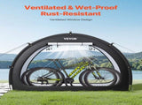 Bike Storage Tent, 1 to 2 Bikes, Outdoor Spacious Bike Storage Tent with Ventilated Window, V952-SXZXCP566626RM5G2V0
