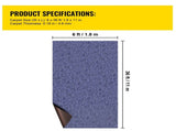 Deep Blue Marine Carpet 6 ft x 36 ft Marine Carpeting Marine Grade Carpet for Boats with Waterproof V952-JZXWDTLS1.8X11M01V0