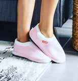 ARCHLINE Orthotic Slippers Closed Scuffs Pain Relief Moccasins - Pink - EUR 41 V563-AS701-PINK-41