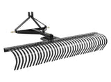 Tow Behind Dethatcher, 1.8m Tow Dethatcher with 36 Steel Tines, 3-Point Lawn Dethatcher Rake with V952-ZXSCJ72DSDLJ73TTAV0