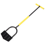 Manual Lawn Edger Saw Tooth Half Moon Detachable Long Handle Hand Lawn Edging Tool for Step Garden V1294-YM0901-3111240052111