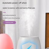 White Floral Shadow Aroma Diffuser 150ml Ultrasonic Aroma Diffuser Humidifier with Night Light V888-ELOSUNG53454