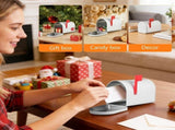 2pcs White Tinplate Mailbox Decorative Box for Desk Organization V1370-AZ4-16510
