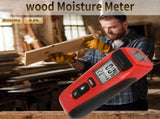 Wood Meter, Digital Detector with LCD Display, Humidity Detector for Wood, Wall, Drywall, Concrete V1370-AZ4-02671
