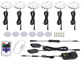 Dimmable & Timing Under Counter Lights Kitchen with Wireless RF Remote,Ultra-Thin 240V LED Cabinet V1171-CC-BDABFD012
