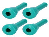 4Pcs Milking Machine Lining Green Silicone Milk Liner for Cattle Cow Livestock Tools V1294-YM0901-3111200285811