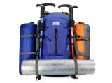 Orange Nylon Hiking Backpack - Multifunctional Outdoor Sports Bag V888-ELOSUNG28882
