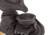 Incense Holder Creative Purple Sand Relaxing Backflow Incense Holder for Spa Yoga Meditation V1294-YM0901-3117250010511