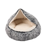 PaWz Pet Dog Calming Bed Warm Soft Plush L Large PT1138-L-CH