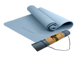 Powertrain TPE Yoga Pilates Exercise Mat 6mm - Sky Blue YM-TPE-SC-SBU