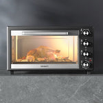 Devanti 60L Convection Oven Electric Fryer Ovens 2000W ECO-B-NHP-60L-BK