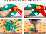 Creative Tool Box - Creative Mosaic Toy with Electric Drill Screw Tool Set, 3D Creativity Kit Toy V1366-AZ2-W-03376