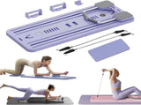 8-in-1 Multifunctional Fitness Board in Black for Core Strength and Abdominal Training - Purple V178-59239