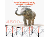 Portable Folding Workstand, 1865 x 1261 mm Collapsible Workbench, 2041 kg Weight Capacity, No V952-BXSGZTPPSL6FC1QQP001V0