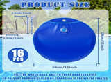 8/16 Pack Pool Cover with S Hooks, Pool Cover Above Ground, Antifreezing Thick PVC V1366-AZ2-W-11372