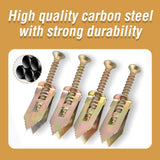 Self-Drilling Screws, 2024 New Zinc Plated Steel Self-Drilling Drilling Drywall V1258-DP02-F-843