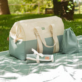 Monbento Escape - The XXL Insulated Bag For All Your Outings - Green Natural V398-MB-56420044
