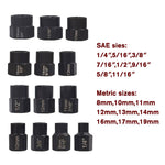 13-Piece Impact Bolt & Nut Remover Set Nut Extractor Socket Bolt Remover Tool V201-W12881957