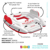Intex Marina Breeze Inflatable Pontoon 56296 V1032-IXMARINABREEZE-58296