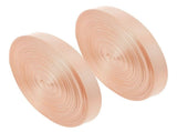 2-Pack Khaki Pointe Shoe Elastic Straps, Comfortable Stretch Bands for Ballet, Dance, and V1366-AZ2-W-20336