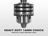 Baumr-AG 600W 12" Pedestal Floor Drill Press, 16 Speeds, 16mm Chuck V219-DRLDPRBMRAD19