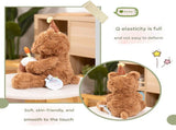 30cm Birthday Cake Teddy Bear Plush Toy - Soft Hugging Pillow with Party Hat V888-ELOSUNG51389