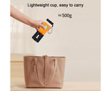 Portable Blender Cup, USB Electric Juicer, Rechargeable 530ml, 6 Blades, for Travel & Sports V1263-JX-2899