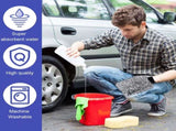 12 Pcs Microfiber Car Wash Mitts, Scratch Free Ultra Absorbent Sponge Glove Cleaner Mitts for Wheel V1259-DP01-A-5518