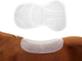 Non Slip Gel Saddle Pad for Horse TPE Half Pad for Back Breathable Provide Ample Cushioning for V1258-DP02-F-798