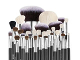 34-Piece Makeup Brush Set, Ergonomic Wood Handle, Travel-Friendly Case Included V767-VVR-HZSTZHZSTZDWX383D001V0