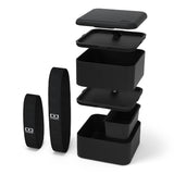 Monbento Mb Square Bento Box - Black Onyx V398-MO-120003002
