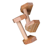 Push-Up Stand Wood Pushup Bars Non-Slip Base Exercise Home Workout Equipment Handle Stands for V1192-AZ-W-22091