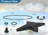 Hayward Filter Knob Kit Cx900G C X900G C X900Da Locking Knob Kit Pool Filter Knob Kit Replacement V1189-LWWAL-20260325-02214