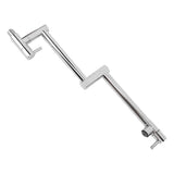 Brushed Pot Filler Faucet Stainless Steel Wall Mount Commercial Kitchen Stove Stretchable Double V1294-YM0901-3112250022211